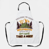 Welkom bij Camp Quitcherbitchin Happy Camper Schort (Voorkant)