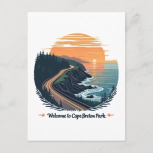 Welkom bij Cape Breton Highlands National Park Feestdagenkaart