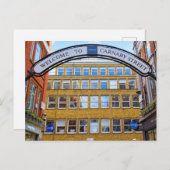 Welkom bij Carnaby Street - Londen Briefkaart (Voorkant / Achterkant)