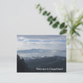 Welkom bij Carpathians! Briefkaart (Staand voorkant)
