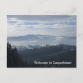 Welkom bij Carpathians! Briefkaart (Voorkant)