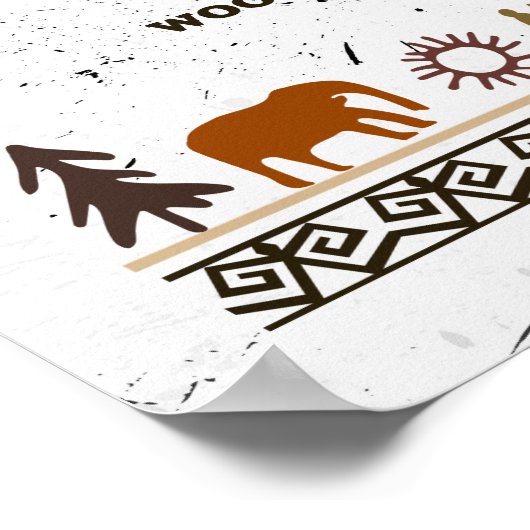 Welkom bij Caveman Chronicles Poster (Hoek)