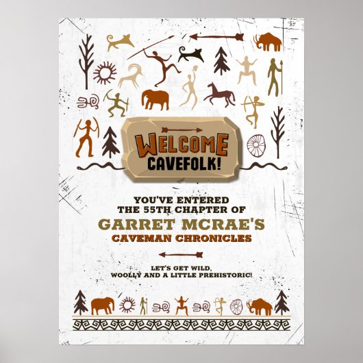 Welkom bij Caveman Chronicles Poster (Voorkant)