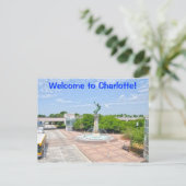 Welkom bij Charlotte! Briefkaart (Staand voorkant)