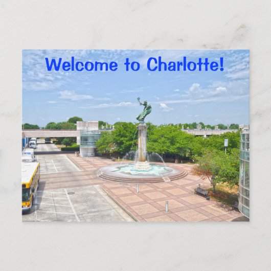 Welkom bij Charlotte! Briefkaart (Voorkant)