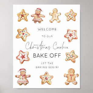 Welkom bij Christmas Cookie Bake Off Poster