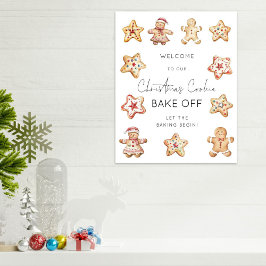 Welkom bij Christmas Cookie Bake Off Poster