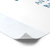 Welkom bij Cloud 9 Vrijgezellenfeest Poster (Hoek)