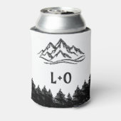 Welkom bij Colorado Wedding Minimalist Mountain Blikjeskoeler (Blikje Achterkant)