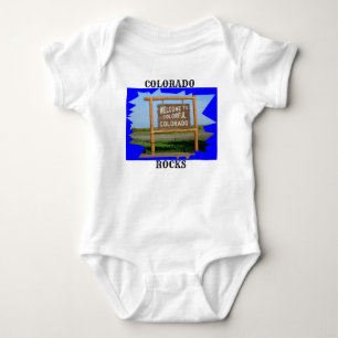 Welkom bij Colorful Colorado Baby Body T-Shirt