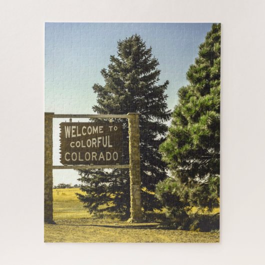 Welkom bij Colorful Colorado Legpuzzel (Verticaal)