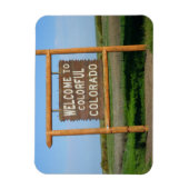Welkom bij Colorful Colorado Magneet (Verticaal)