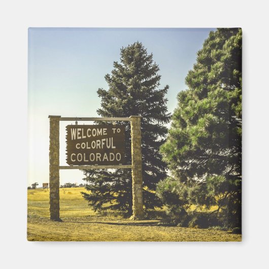 Welkom bij Colorful Colorado Magneet (Voorkant)