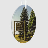 Welkom bij Colorful Colorado Ornament (voorkant)