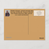 Welkom bij Colorful Colorado Post Card Briefkaart (Achterkant)