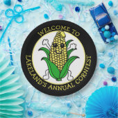 Welkom bij Cornfest Personalized Papieren Bordje (Feest)