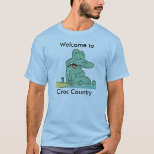 Welkom bij Croc Country Comic T-shirt