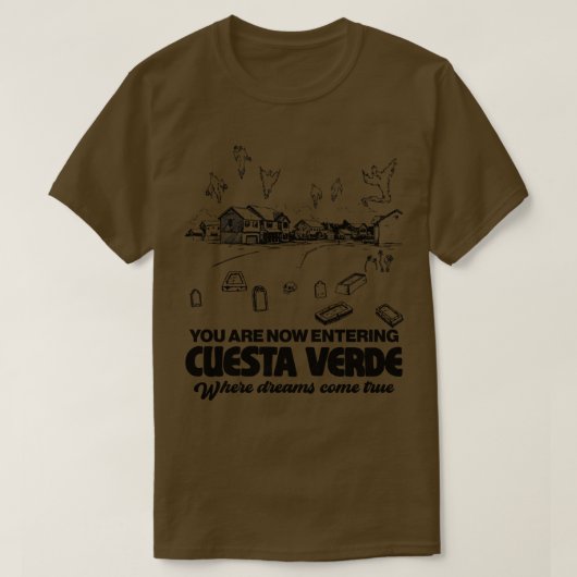 Welkom bij Cuesta Verde T-shirt (Design voorkant)