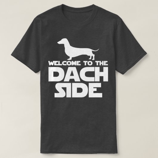 Welkom bij Dachshund Lovers Funny Wi T-shirt (Design voorkant)