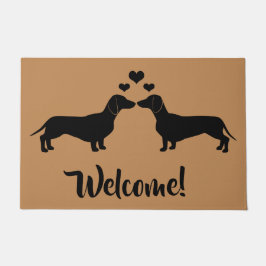 Welkom bij Dachshunds en Hearts Deurmat