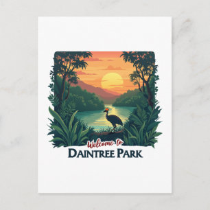 Welkom bij Daintree National Australian Park Feestdagenkaart