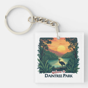 Welkom bij Daintree National Australian Park Sleutelhanger