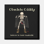 Welkom bij Dark Vaudeville Mok Magneet (Voorkant)