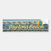 Welkom bij Daytona Beach Bumpersticker (Voorkant)