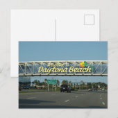 Welkom bij Daytona Beach Florida Briefkaart (Voorkant / Achterkant)