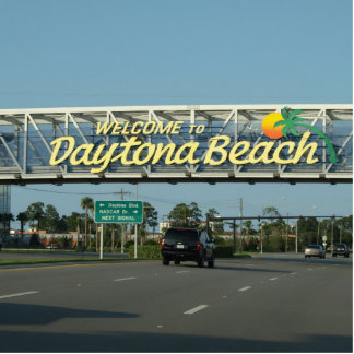 Welkom bij Daytona Beach Fotobeeldje Magneet
