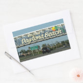 Welkom bij Daytona Beach Rechthoekige Sticker (Envelop)