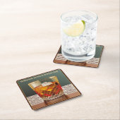 Welkom bij de 5 uur Club Mid Century Design Kartonnen Onderzetters (Insitu)