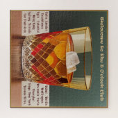 Welkom bij de 5 uur Club Mid Century Design Legpuzzel (Horizontaal)