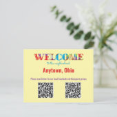 WELKOM bij de aangepaste QR-code van de buurt Briefkaart (Staand voorkant)