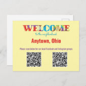 WELKOM bij de aangepaste QR-code van de buurt Briefkaart (Voorkant / Achterkant)