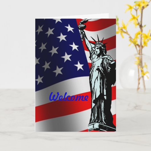 Welkom bij de Amerikaanse Kaart (Gele Bloem)