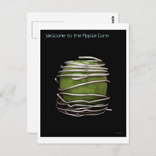 Welkom bij de Apple Core Briefkaart (Voorkant / Achterkant)