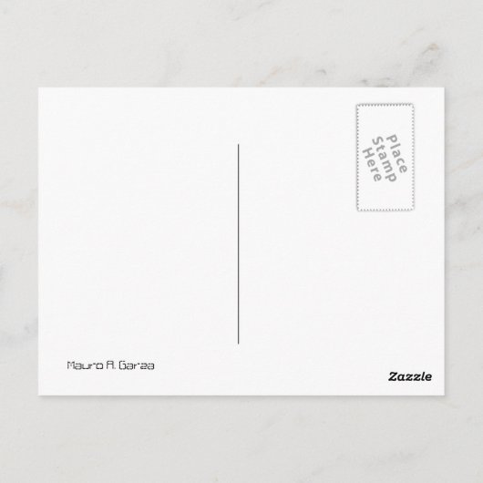 Welkom bij de Apple Core Briefkaart (Achterkant)