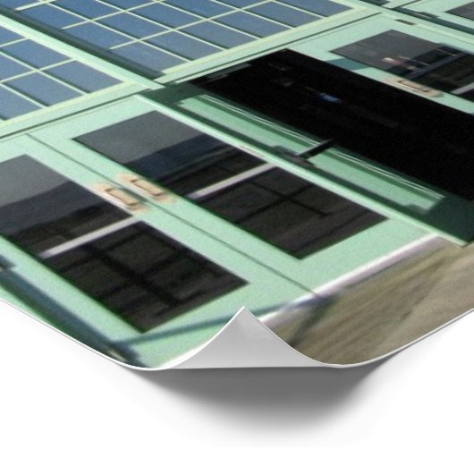 Welkom bij de Asbury Park Boardwalk Poster (Hoek)