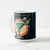 Welkom bij de Atomic Martini Club Space Age Koffiemok (Voorkant links)