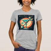 Welkom bij de Atomic Martini Club Space Age T-shirt (Voorkant)