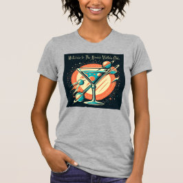Welkom bij de Atomic Martini Club Space Age T-shirt