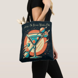 Welkom bij de Atomic Martini Club Space Age Tote Bag