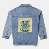 Welkom bij de Atomic Martini Club Triple Play Denim Jacket (Achterkant)