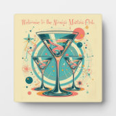 Welkom bij de Atomic Martini Club Triple Play Fotoplaat (Voorkant)