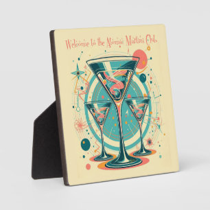 Welkom bij de Atomic Martini Club Triple Play Fotoplaat