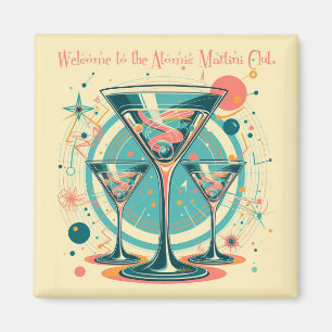 Welkom bij de Atomic Martini Club Triple Play Magneet