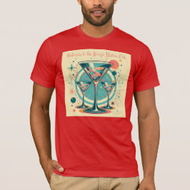 Welkom bij de Atomic Martini Club Triple Play T-shirt