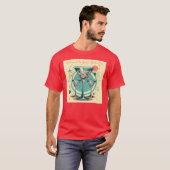 Welkom bij de Atomic Martini Club Triple Play T-shirt (Voorkant volledig)