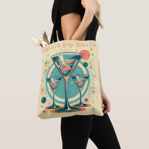 Welkom bij de Atomic Martini Club Triple Play Tote Bag